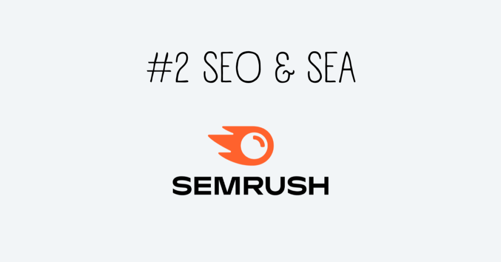 Logo SEMrush als beste SEO & SEA tool