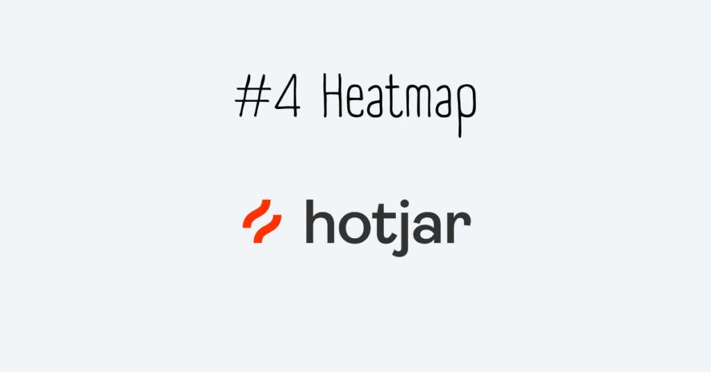 Logo Hotjar als beste Heatmap tool