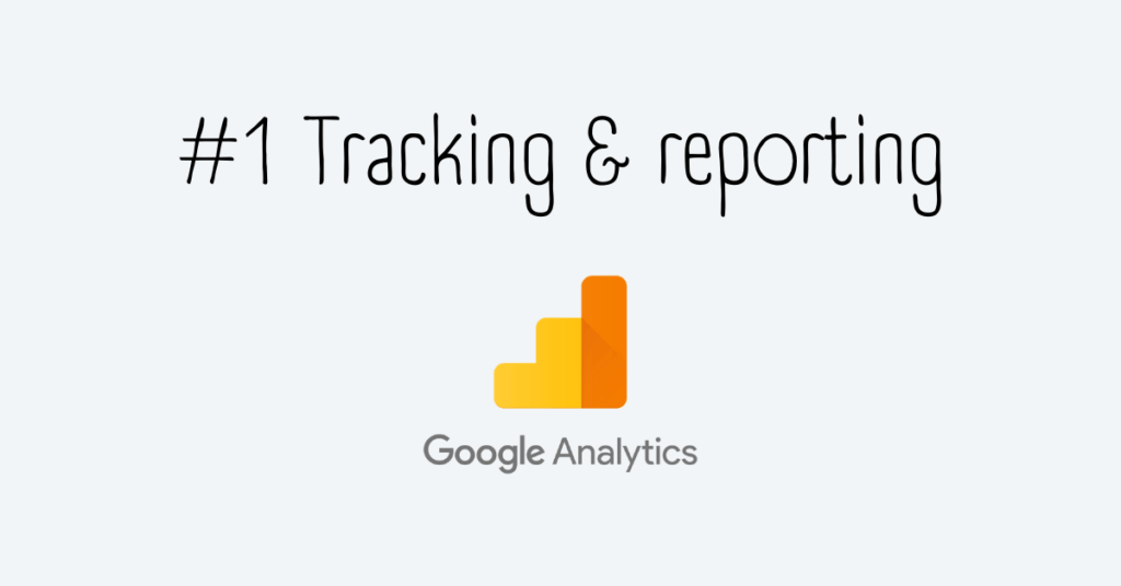 Logo Google Analytics als beste Tracking & Reporting tool